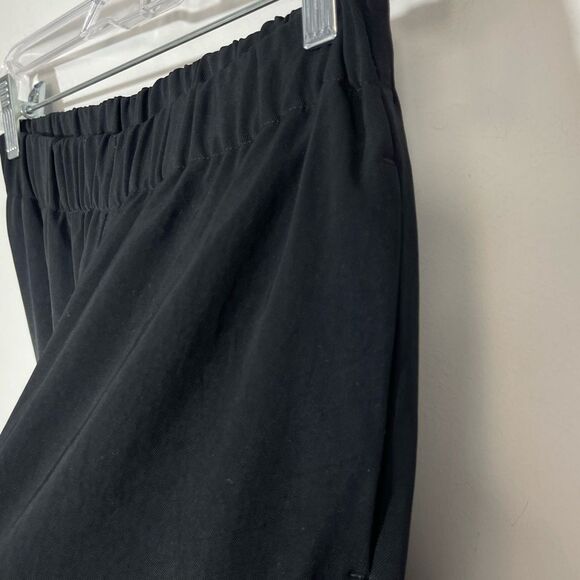 Everlane The Japanese GoWeave Zip Track Pant Black Pull On High Rise Minimalist - Picture 10 of 16